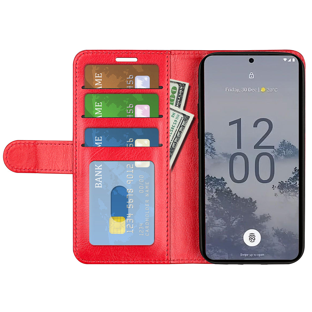 Anti-drop Phone Case For Nokia X30 5G Flip Leather Wallet Stand Crazy Horse Texture Protective Cover Anti-drop Phone Case For Nokia X30 5G Flip Leather Wallet Stand Crazy Horse Texture Protective Cover